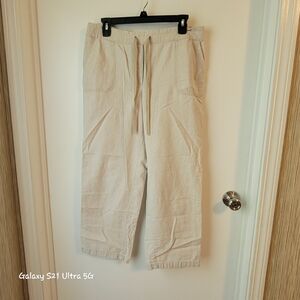 Kim Rogers Men's Cream Joggers
